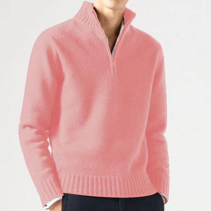 Casualowy Sweter Pleciony z Zamek Czwartej Części Męski | Idealny na Jesień/Zimę