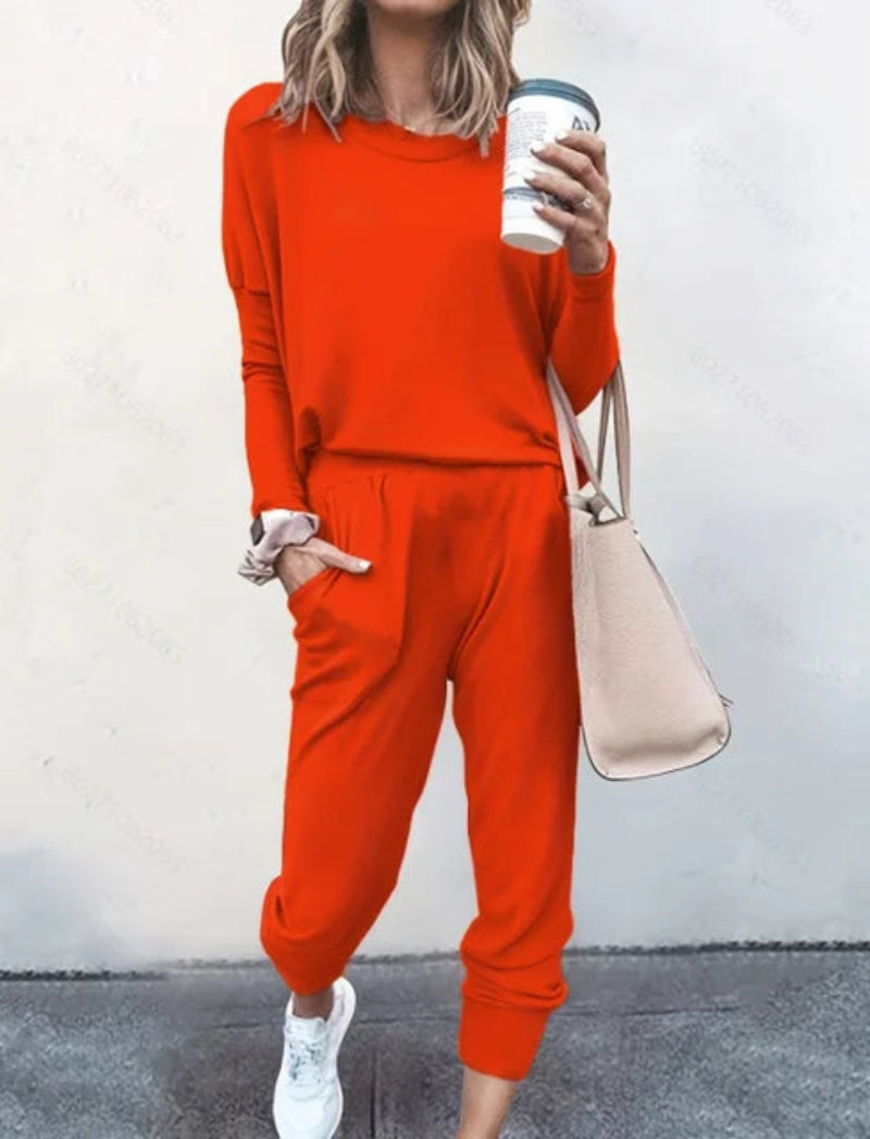 Variant image for Męski Modny Bawełniany Sweatset z Troczkami-26