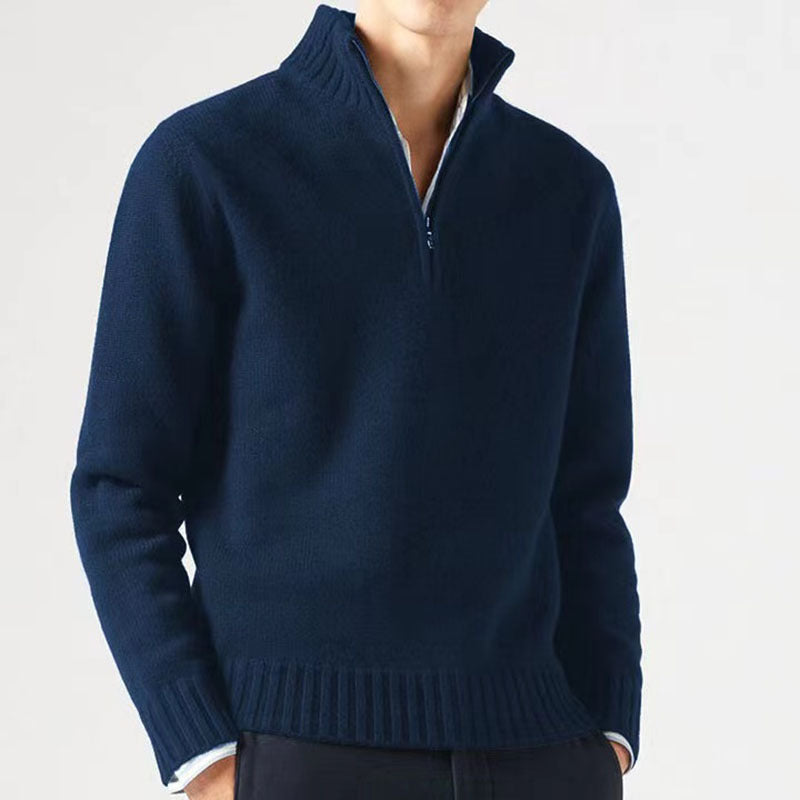 Casualowy Sweter Pleciony z Zamek Czwartej Części Męski | Idealny na Jesień/Zimę