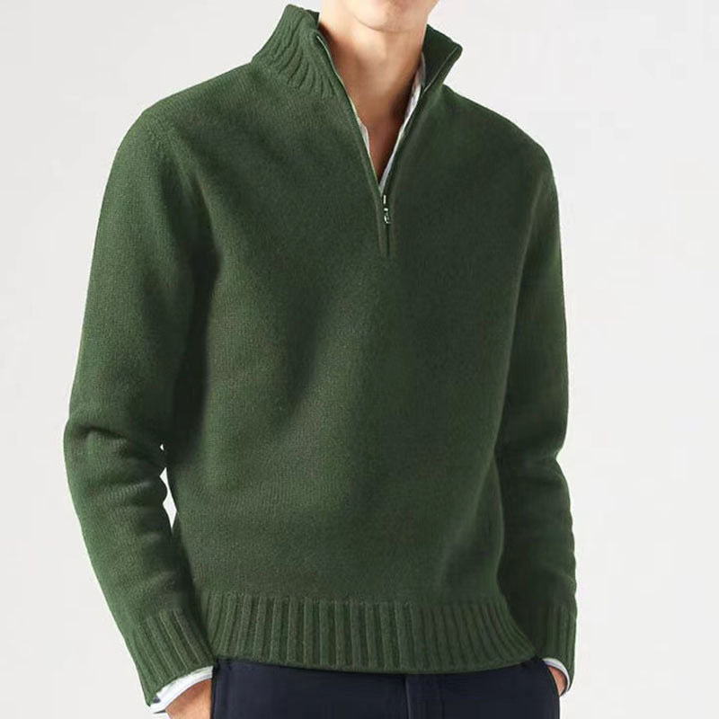 Casualowy Sweter Pleciony z Zamek Czwartej Części Męski | Idealny na Jesień/Zimę