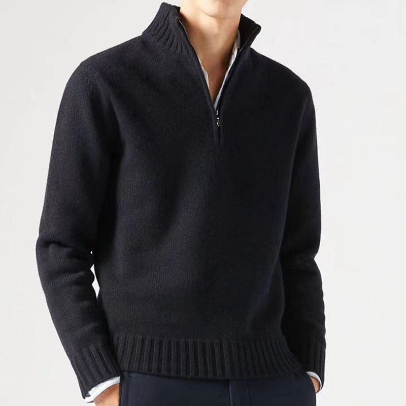 Casualowy Sweter Pleciony z Zamek Czwartej Części Męski | Idealny na Jesień/Zimę