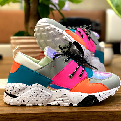 Damskie Wygodne Oddychające Sneakersy z Antypoślizgową Podeszwą