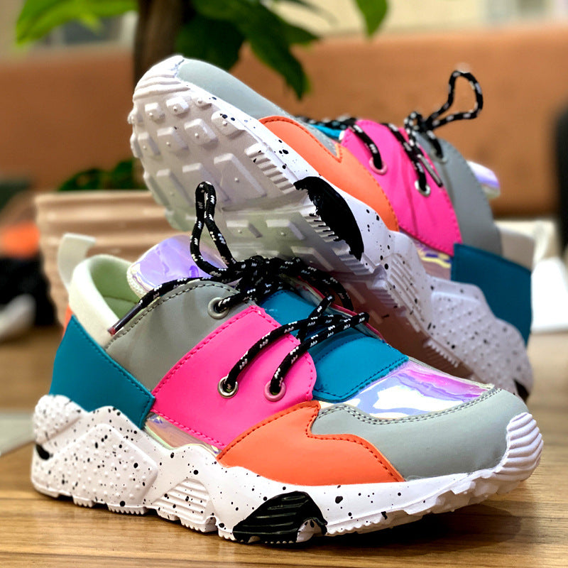 Damskie Wygodne Oddychające Sneakersy z Antypoślizgową Podeszwą