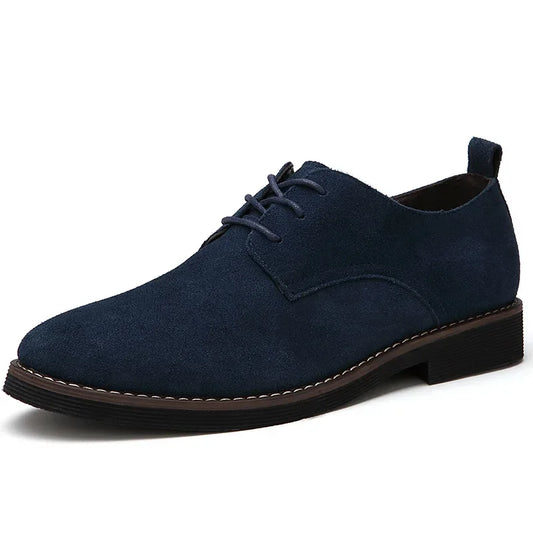 Casual Buty Oxford z Zamszu z Sznurowaniem Męski | Idealne na codzienne dni