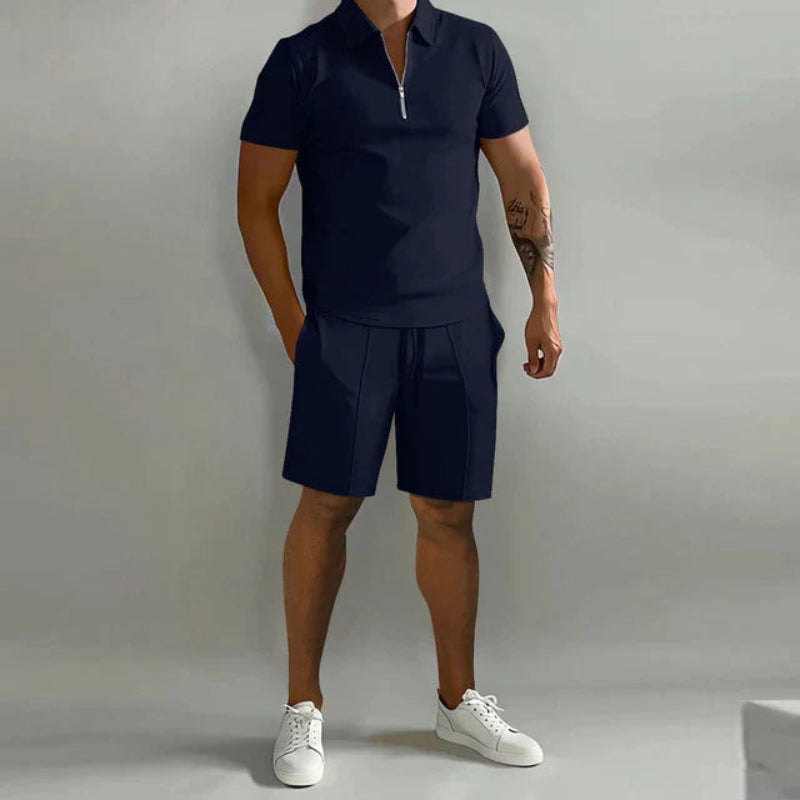 Męski Stylowy Zestaw z Wysokiej Jakości Materiału z Nowoczesnym Designem