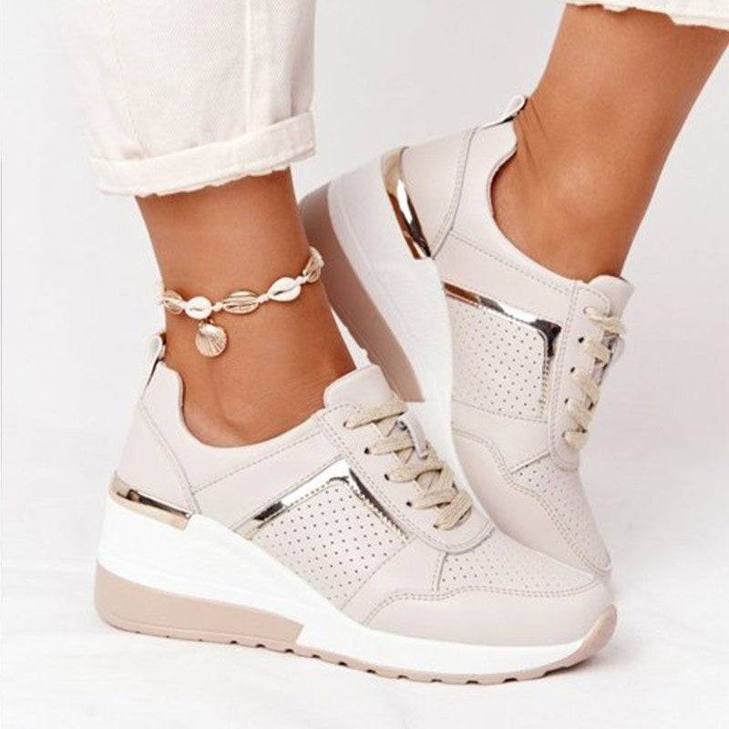 Variant image for Damskie Stylowe Oddychające Sneakersy z Wygodnym Designem-19