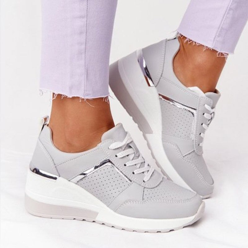 Variant image for Damskie Stylowe Oddychające Sneakersy z Wygodnym Designem-28