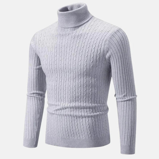 Wyrafinowany Sweter Golf Męski | Idealny na Jesień/Zimę