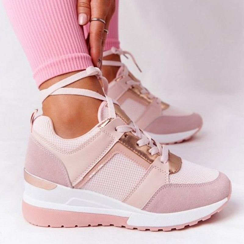 Variant image for Damskie Stylowe Oddychające Sneakersy z Wygodnym Designem-10