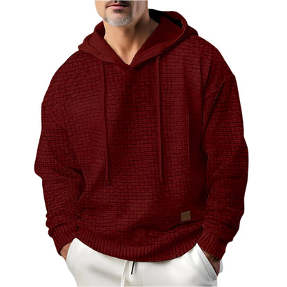 Casualny Sweter z Kapturem Męski | Idealny na Jesień/Zimę